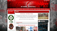 Desktop Screenshot of mhbasketball.org