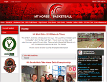 Tablet Screenshot of mhbasketball.org